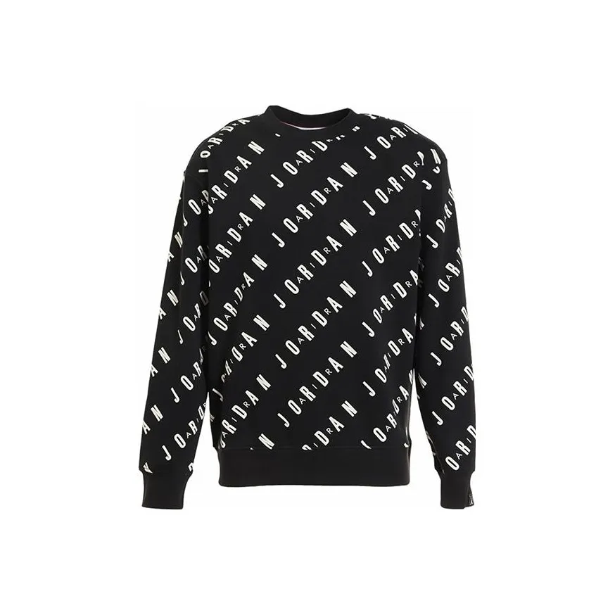 JORDAN Черный Мужской Свитшот