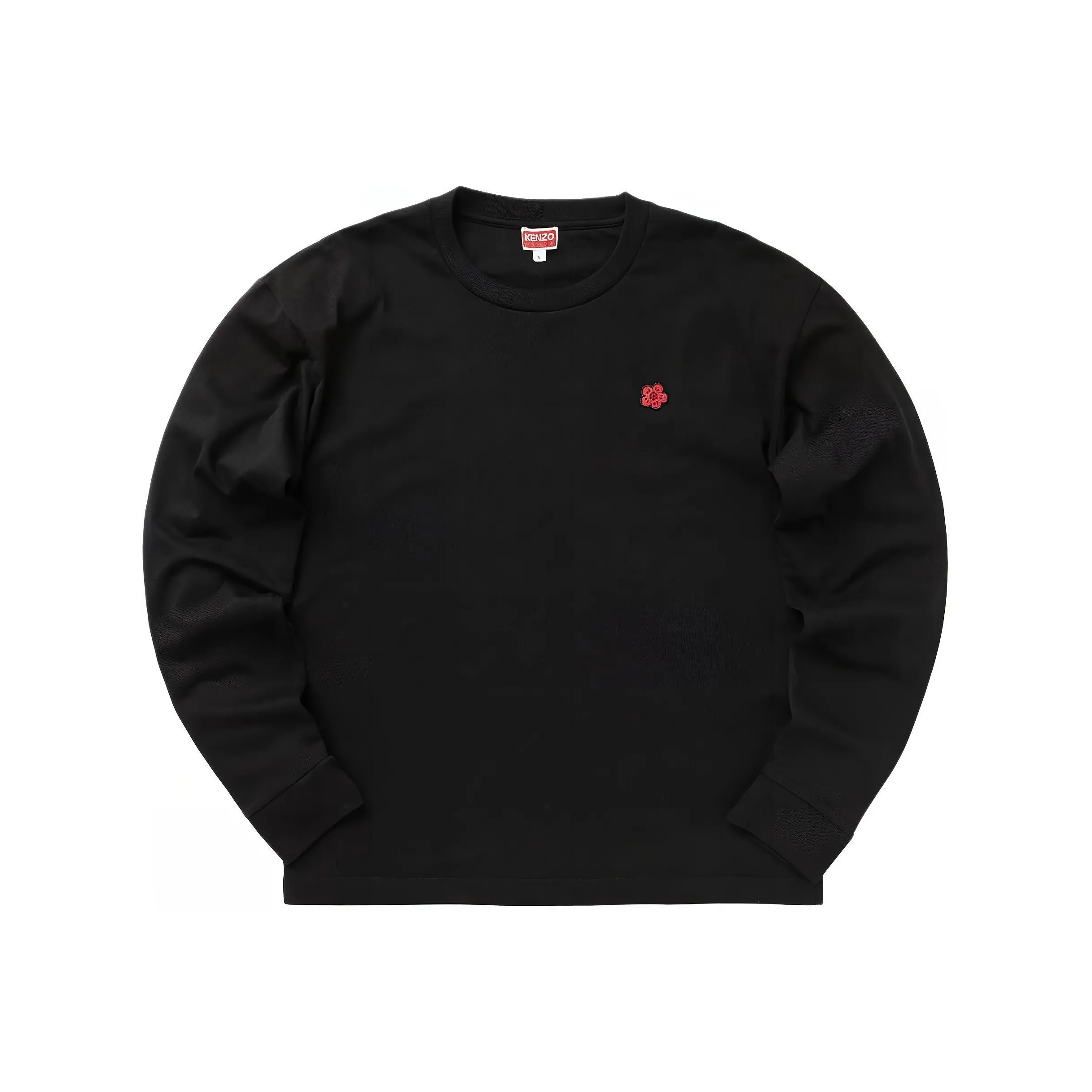 KENZO Boke Embroidered Long Sleeved T Shirt