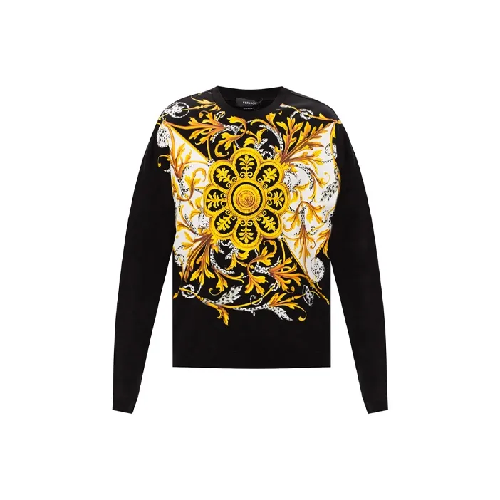 VERSACE Sweatshirts Men's Black