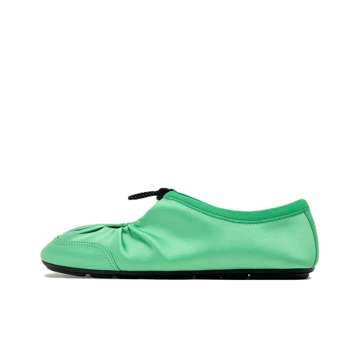 ZARA Повседневная обувь 1 см Женская Зеленая