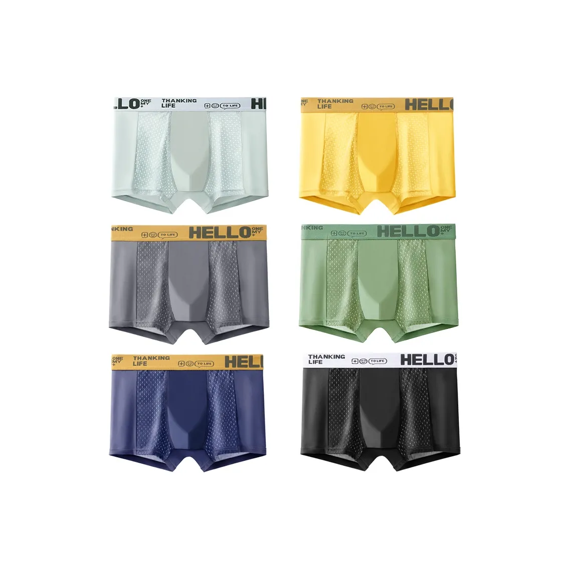 Jean West Boxer Shorts Men's 5 Pack
