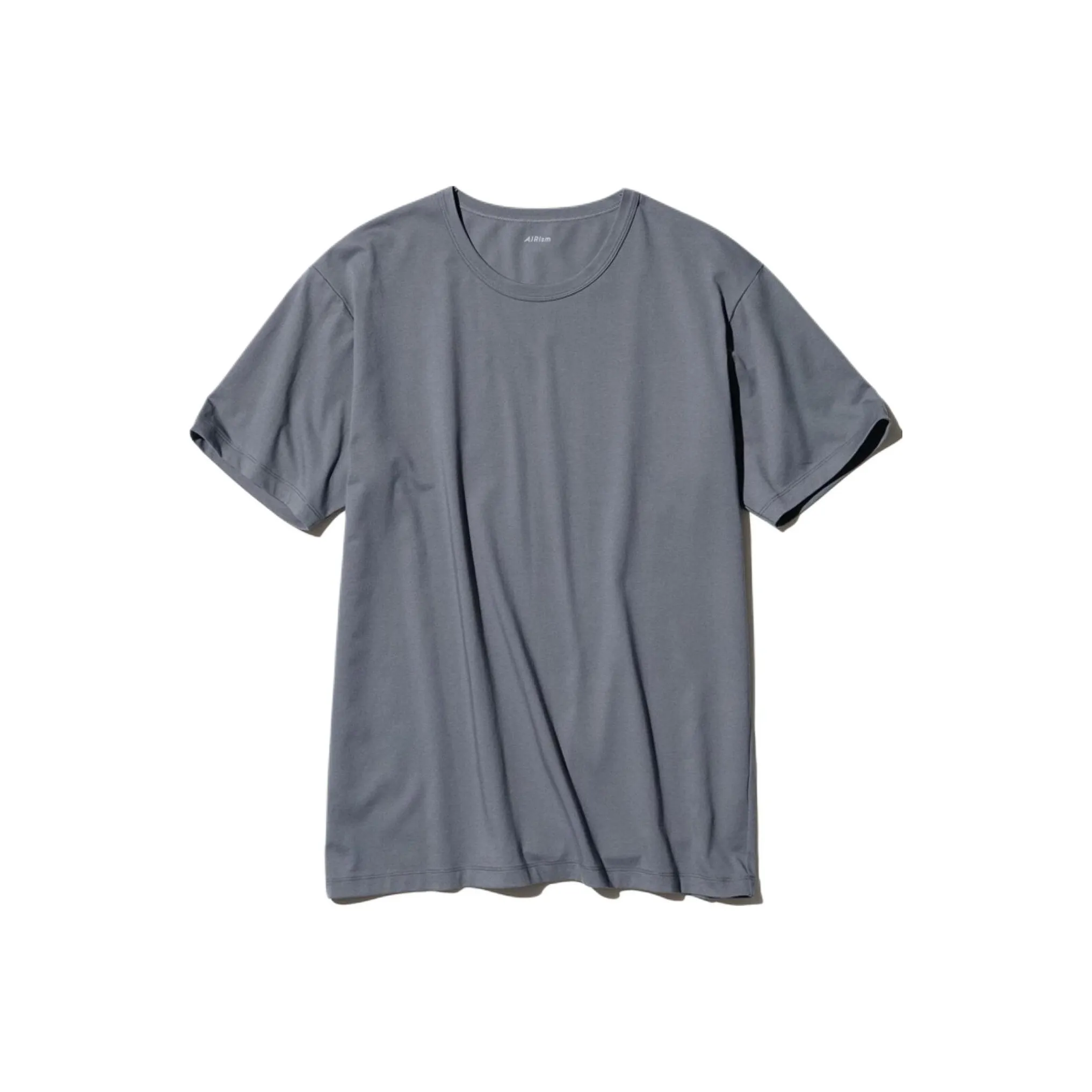 UNIQLO AIRism Mesh Series Рубашка Мужская Asphalt Серый