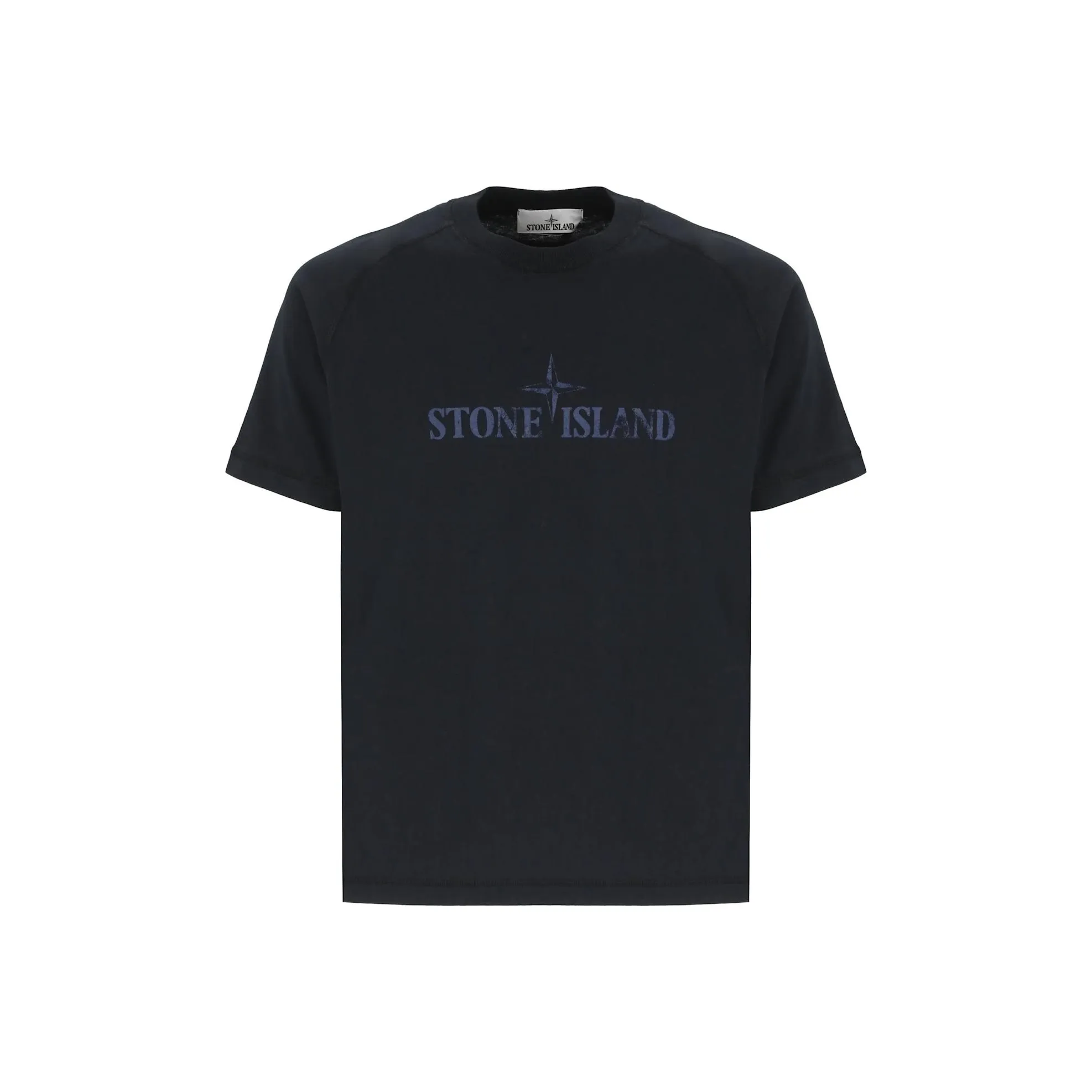 STONE ISLAND SS25 T Рубашка Мужская Морской Синий