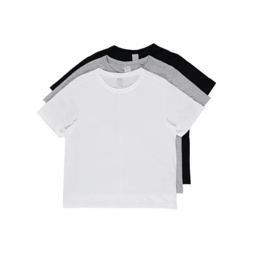 POP TRADING COMPANY Белый/черный/серый Унисекс Футболки
