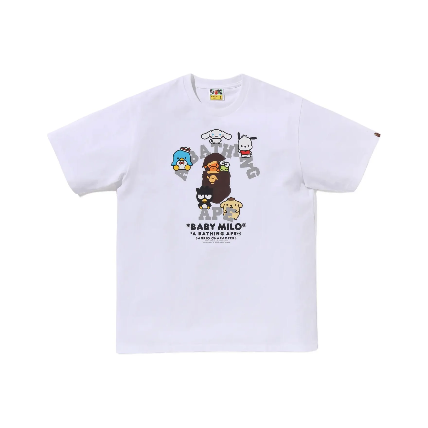 Bape X Sanrio Characters Baby Milo Tee