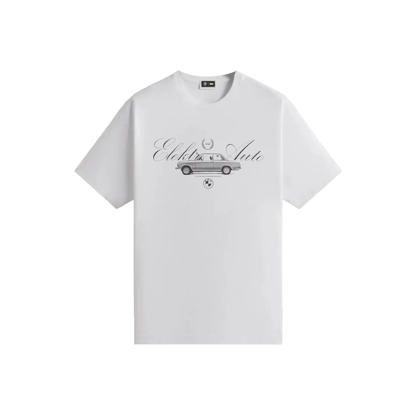 KITH x BMW FW24 1602 Vintage T-Shirt Мужской Белый