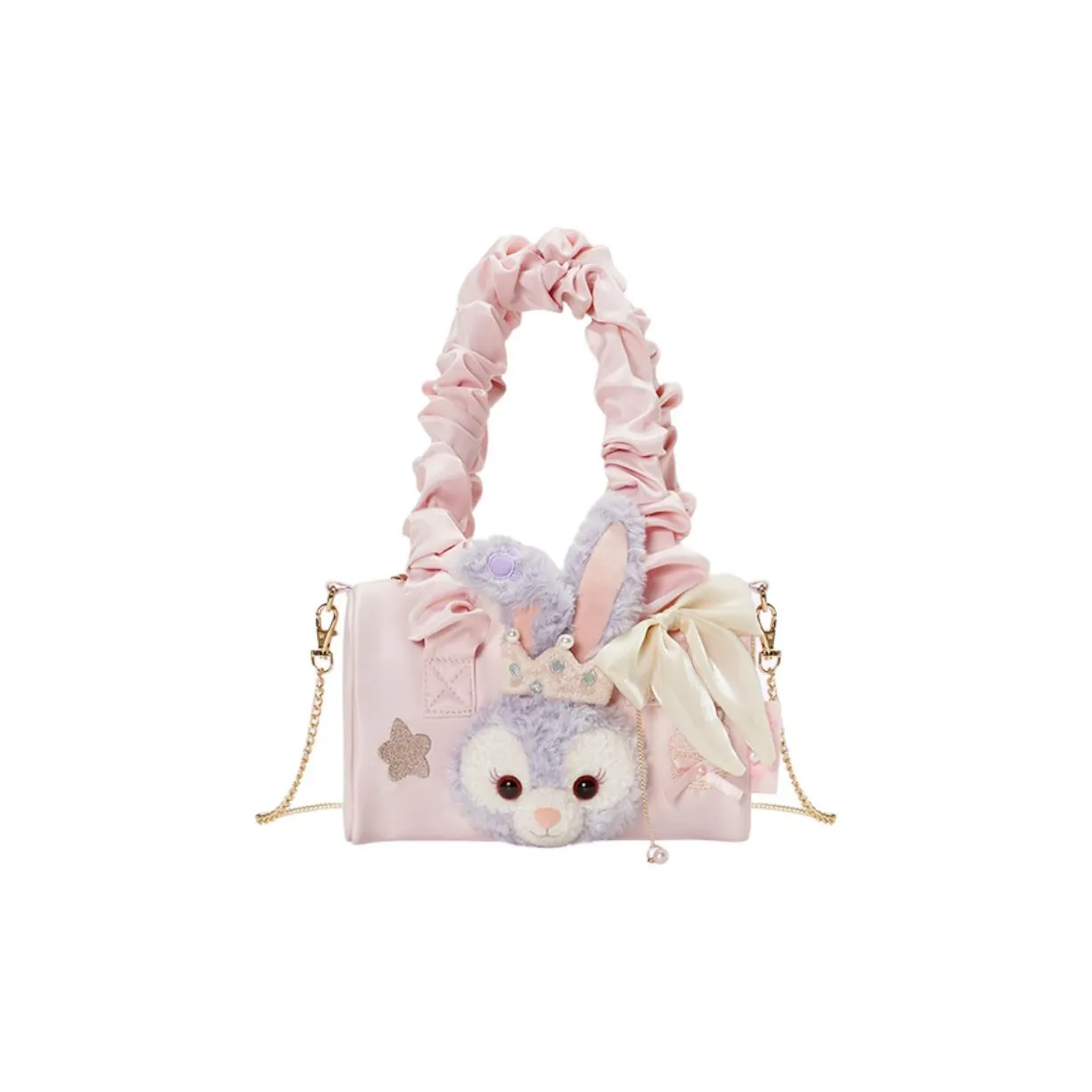 Disney Полиэстер Портативный Сумка через плечо Сумка на плечо Стандартная Унисекс Розовая