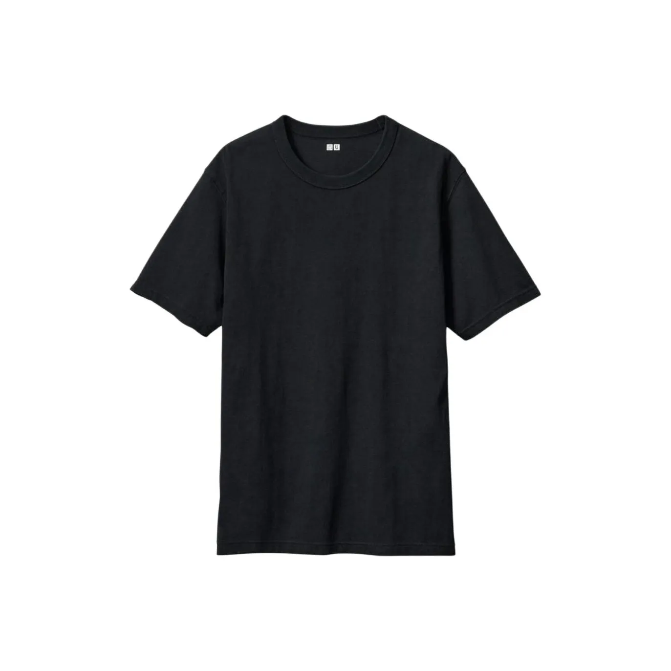 UNIQLO Черная унисекс футболка