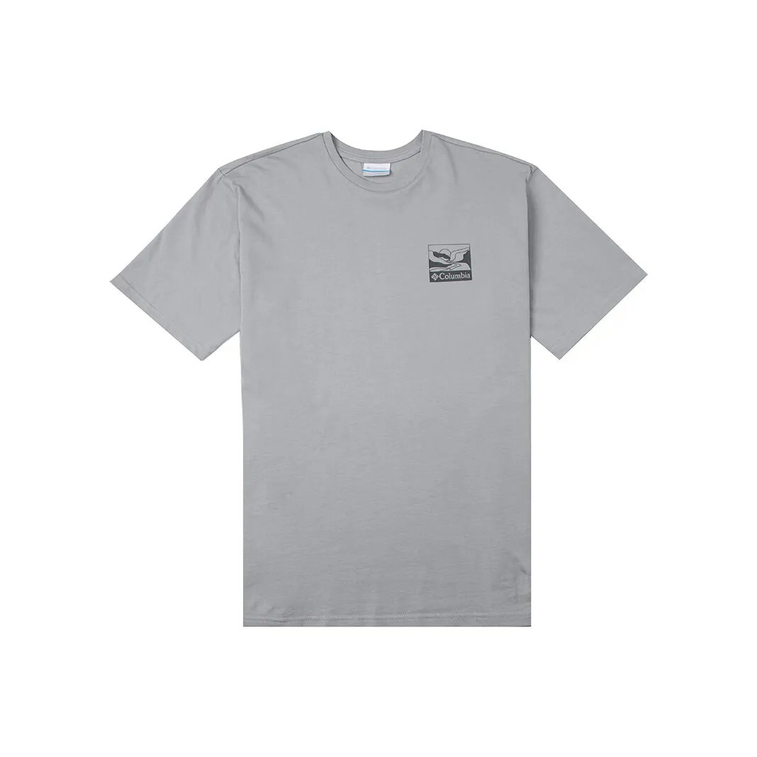 Columbia T Shirts Men's Gray