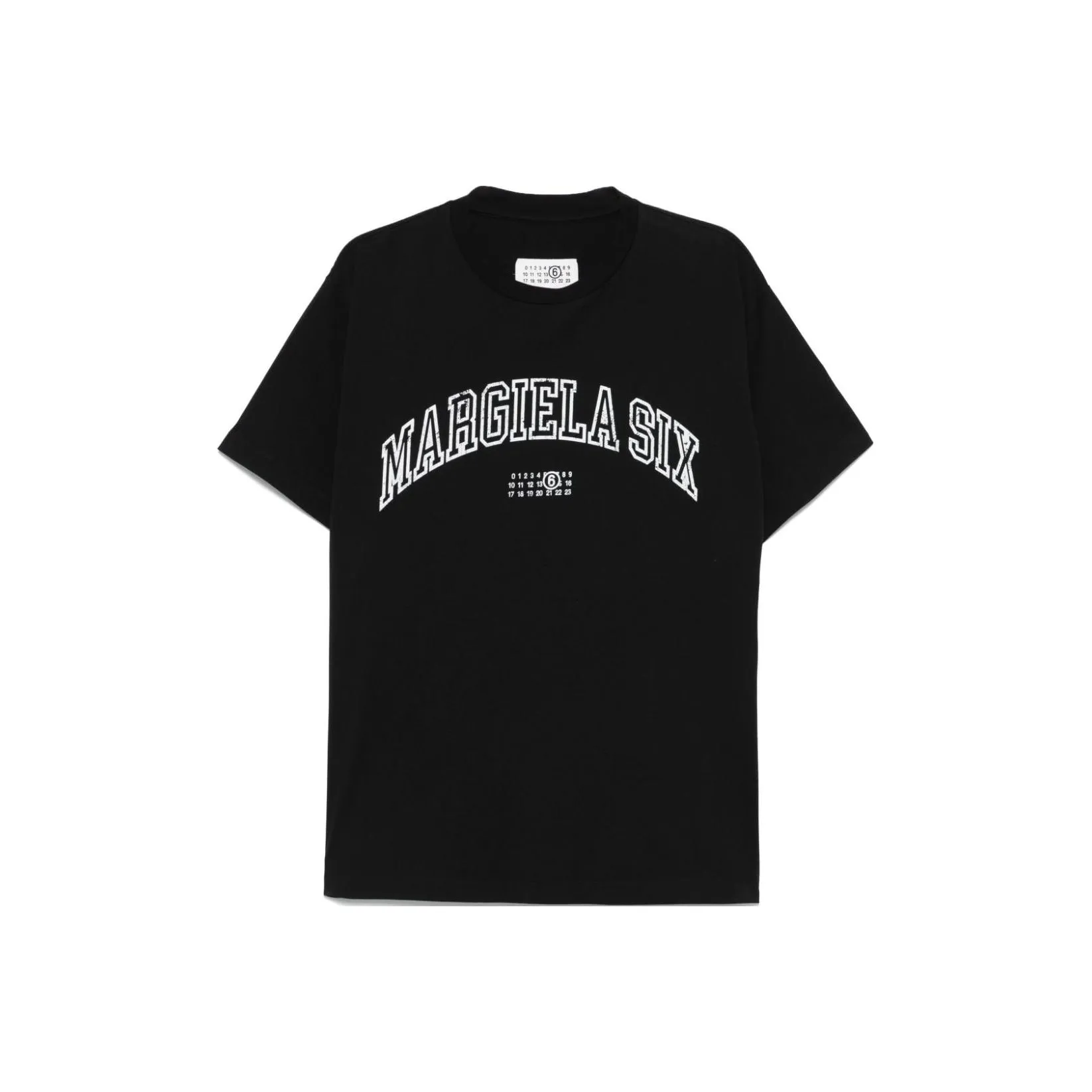 MM6 Maison Margiela совместный бренд SS25 T Рубашка Мужская Черная