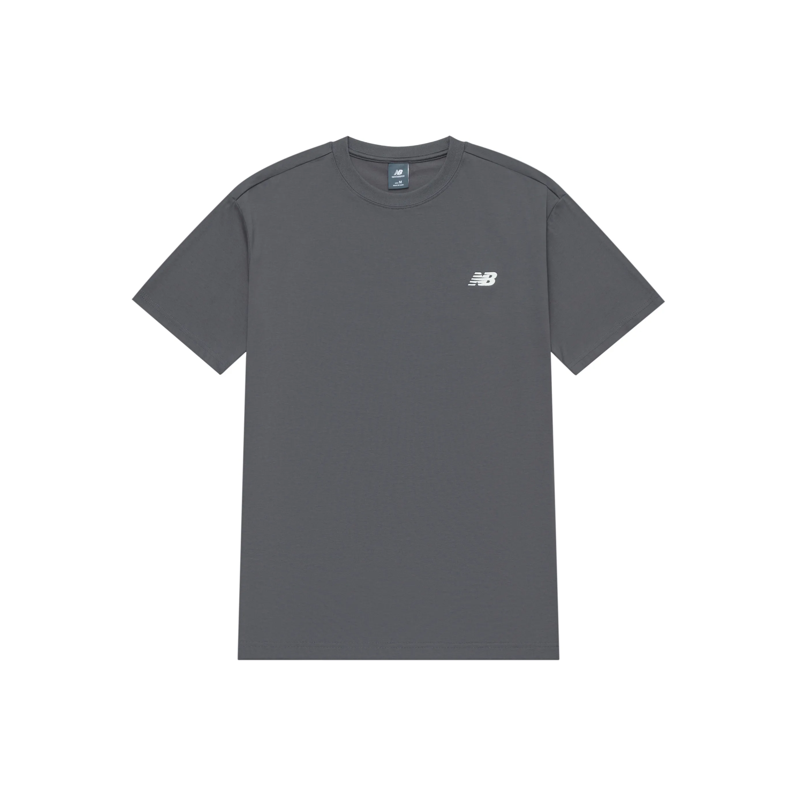 New Balance T Shirt Unisex Charcoal Gray