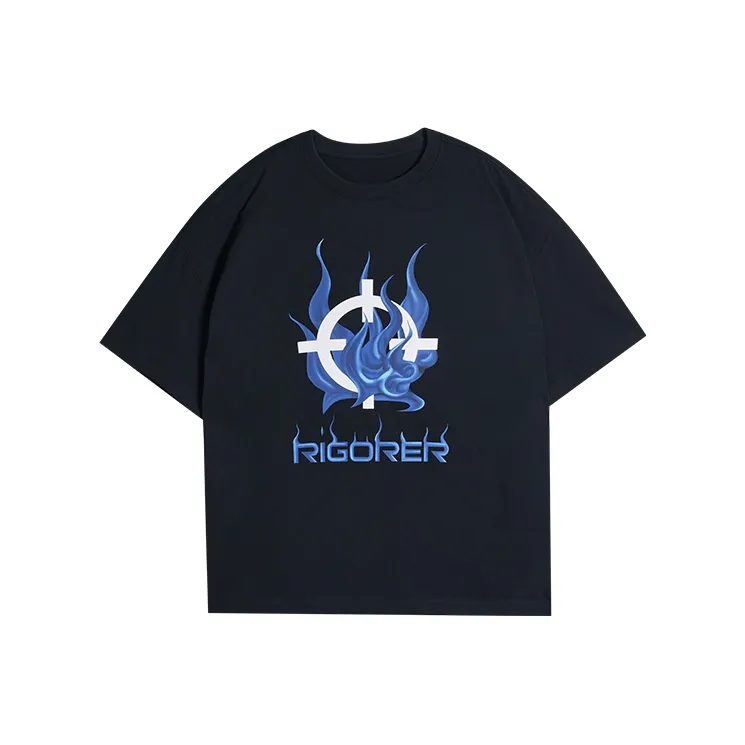 RIGORER American Crew Шея Короткий Рукав Унисекс