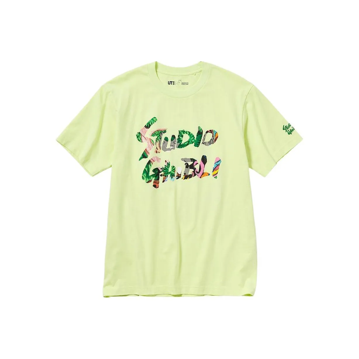 UNIQLO x Ghibli Studio Ghibli Co серия T Рубашка Унисекс Light Зеленый