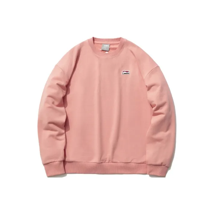 LINING Sports Fashion Collection Толстовка Мужской Оранжевый Розовый