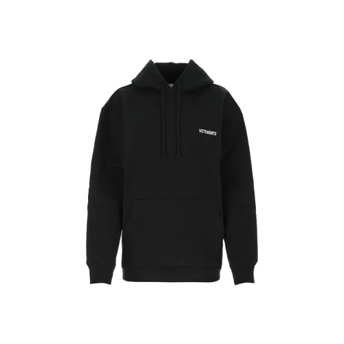 Vetements Черный Унисекс Свитшоты