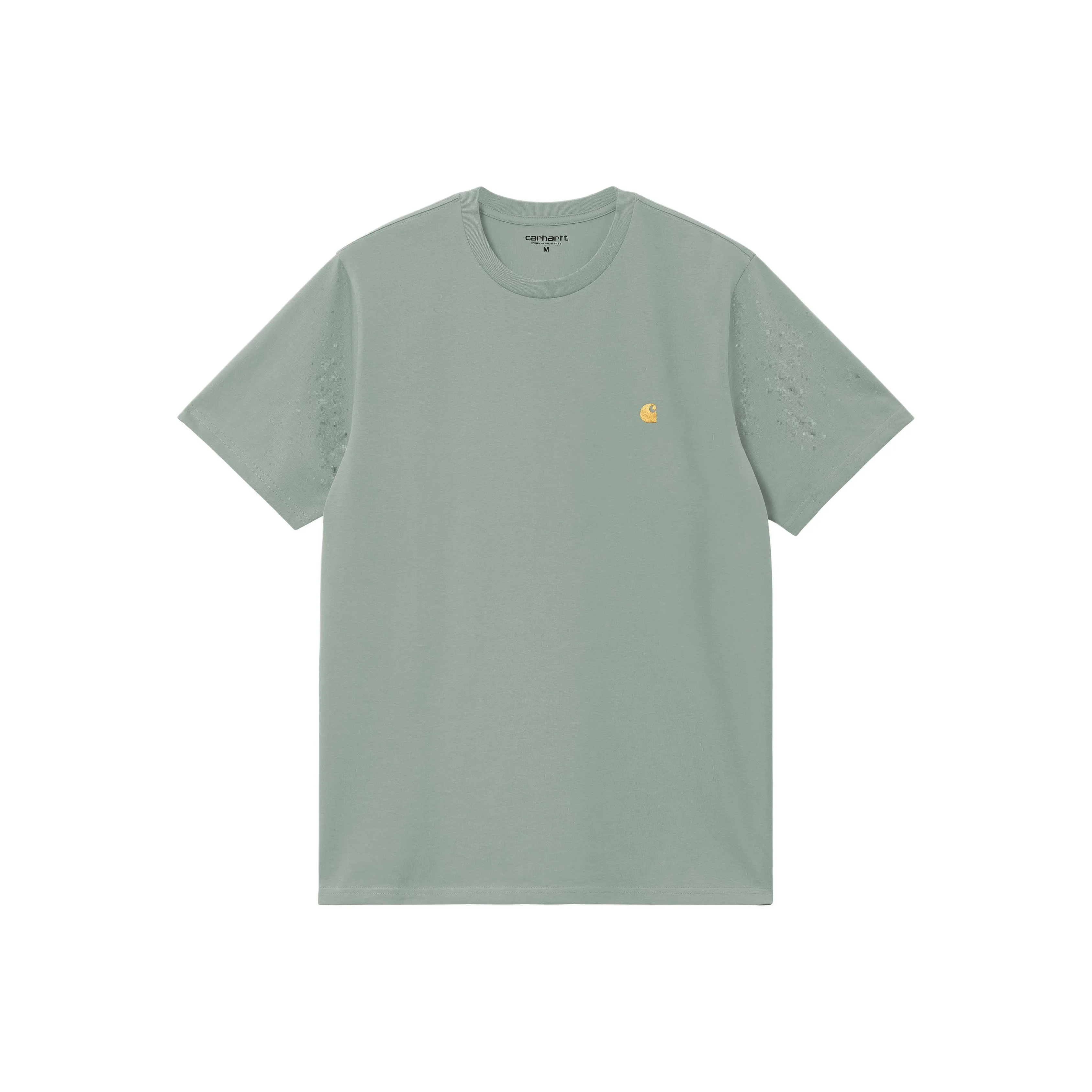 Carhartt WIP Chase Короткий рукав T-рубашки Мужской матовый зеленый