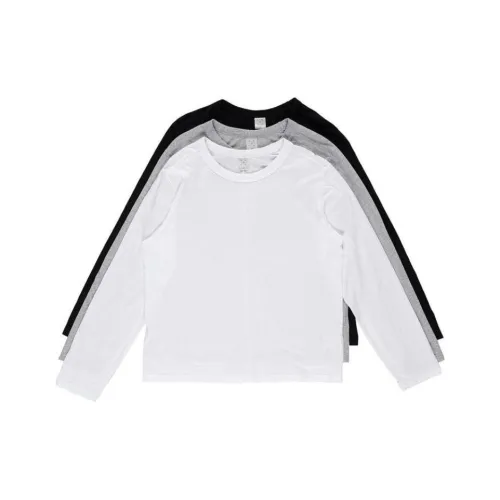 POP TRADING COMPANY Белый/черный/серый Унисекс Футболки