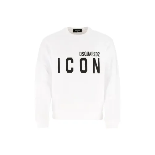 DSQUARED 2 Белый Мужские Свитшоты