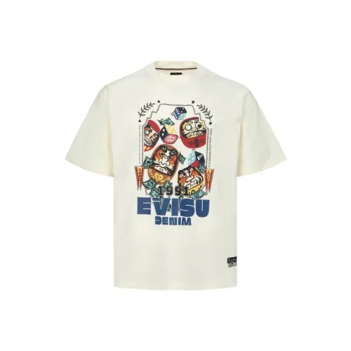 EVISU Экрю Мужские Рубашки