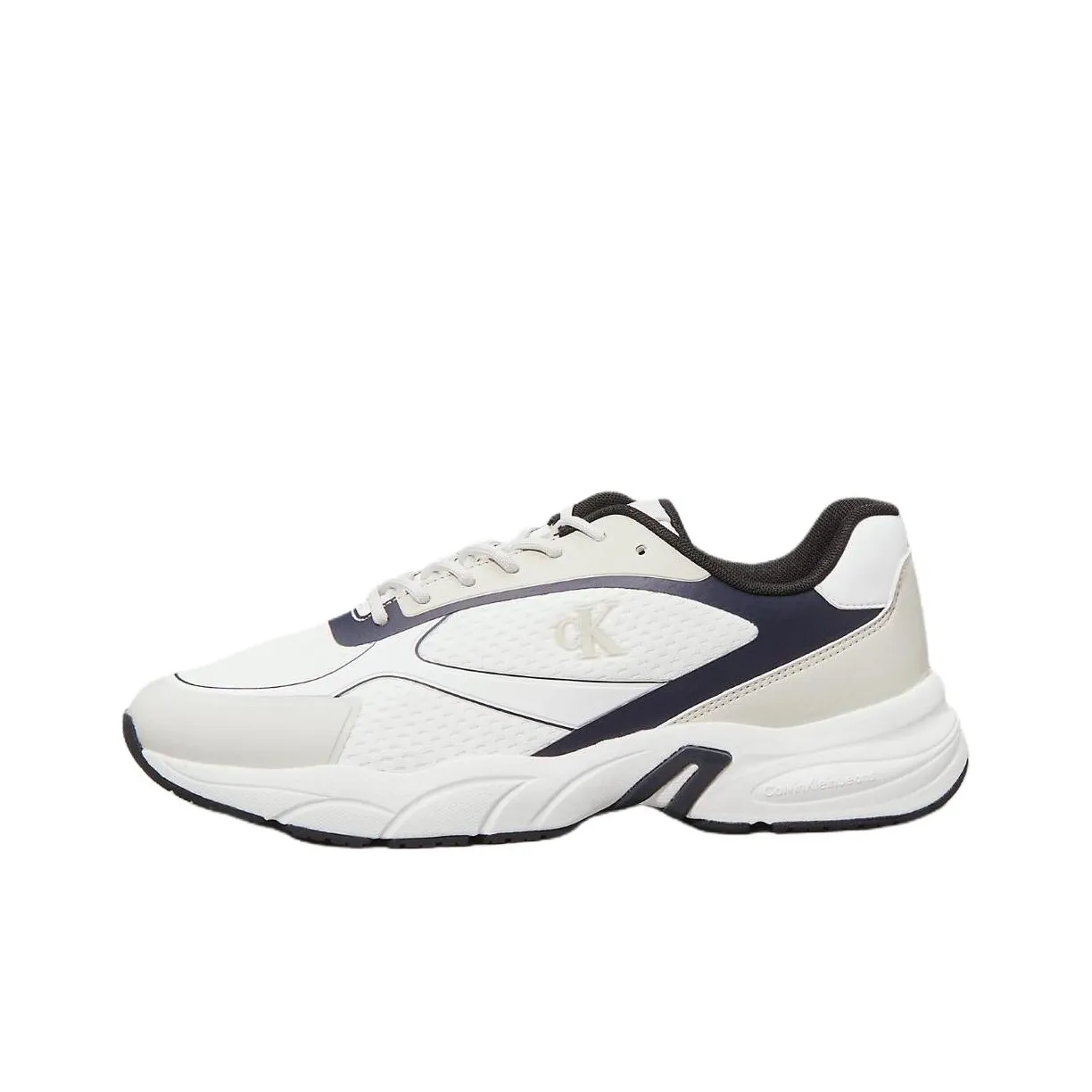 CKJ CALVIN KLEIN JEANS Low Top Casual Shoes Men's White