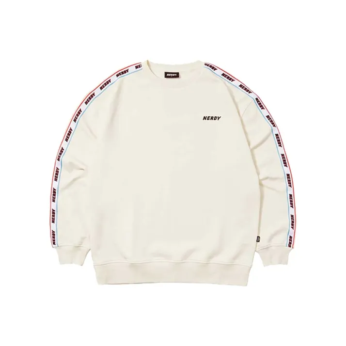 NERDY SS21 Свитшот Унисекс Белый