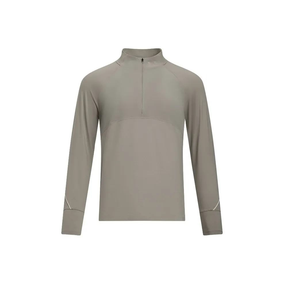 Under Armour Qualifier T Shirt Men's Wild Cow Leather Khaki