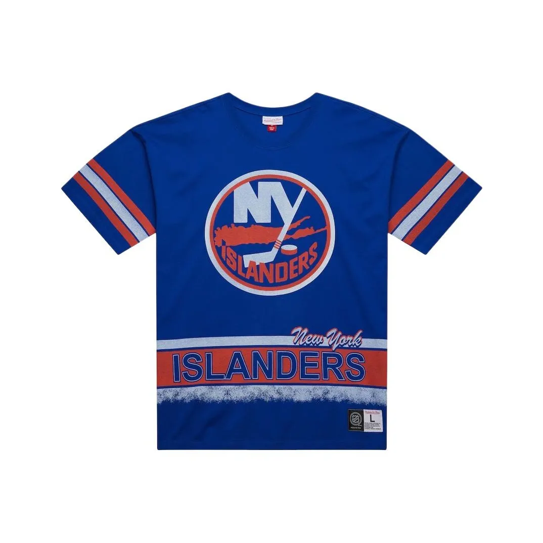 MITCHELL NESS x NHL Футболка Мужская Синяя