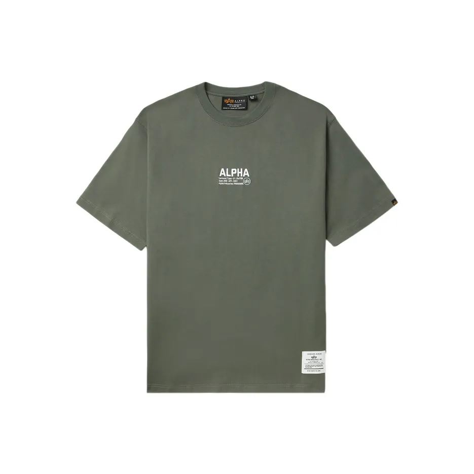 Alpha Industries SS24 T Рубашка Унисекс