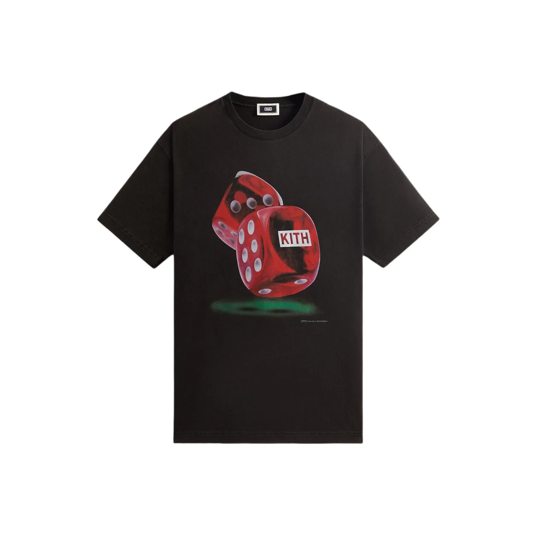 KITH Collaboration Мужская Черная T-Рубашка