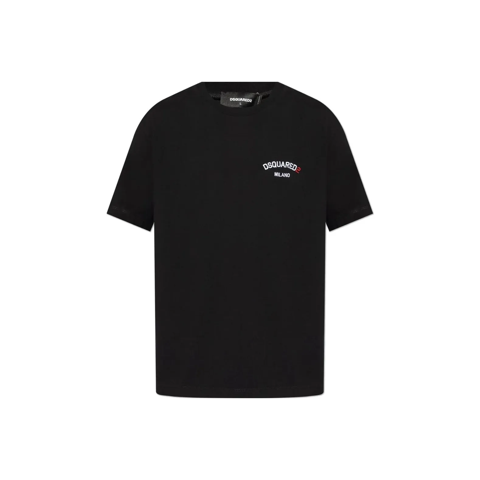 Dsquared2 Logo Embroidered Crewneck T Shirt
