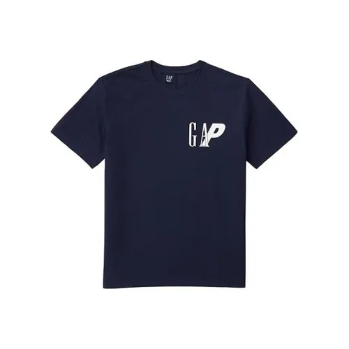 GAP Морской синий Унисекс Футболка