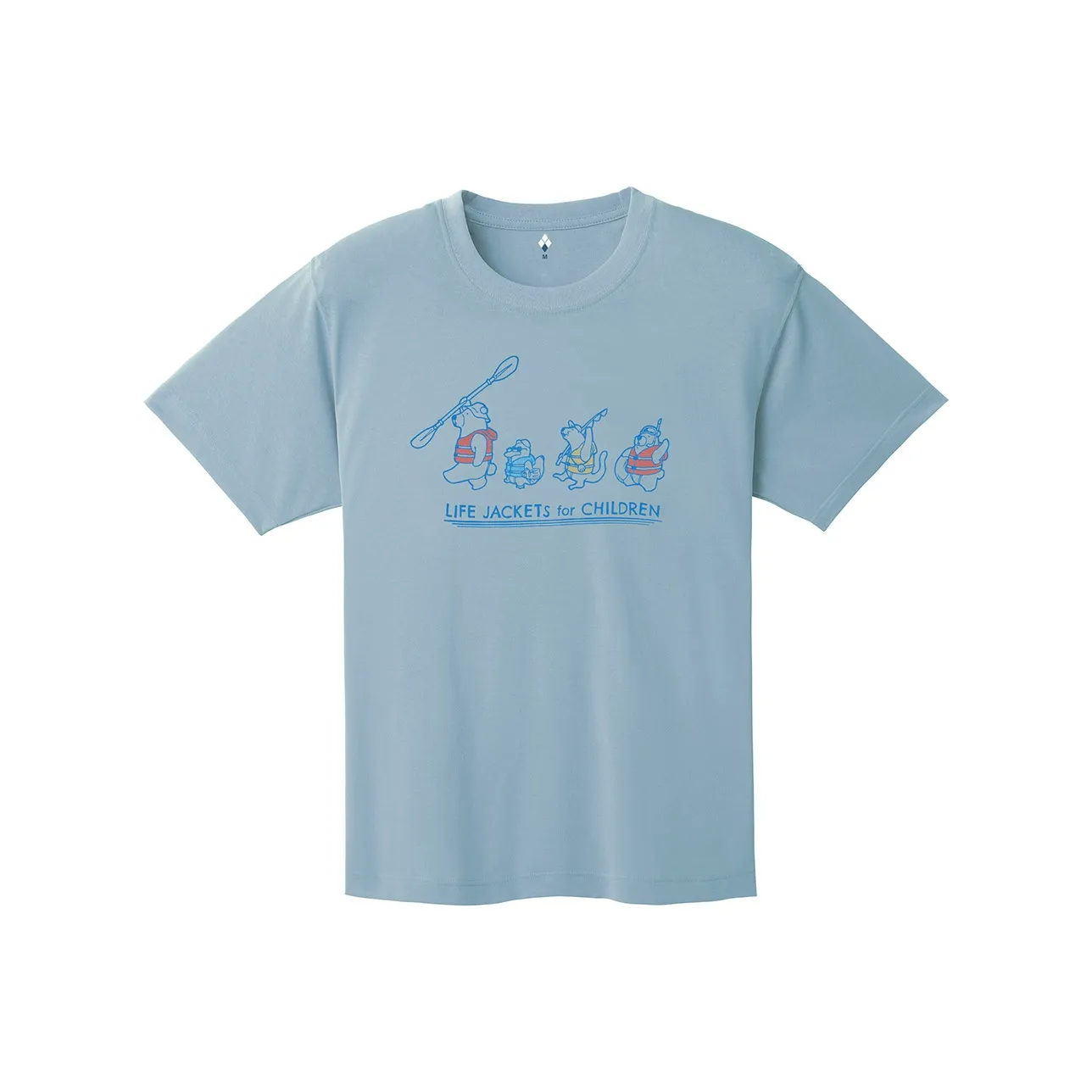 MONTBELL T Shirt Unisex Light Blue