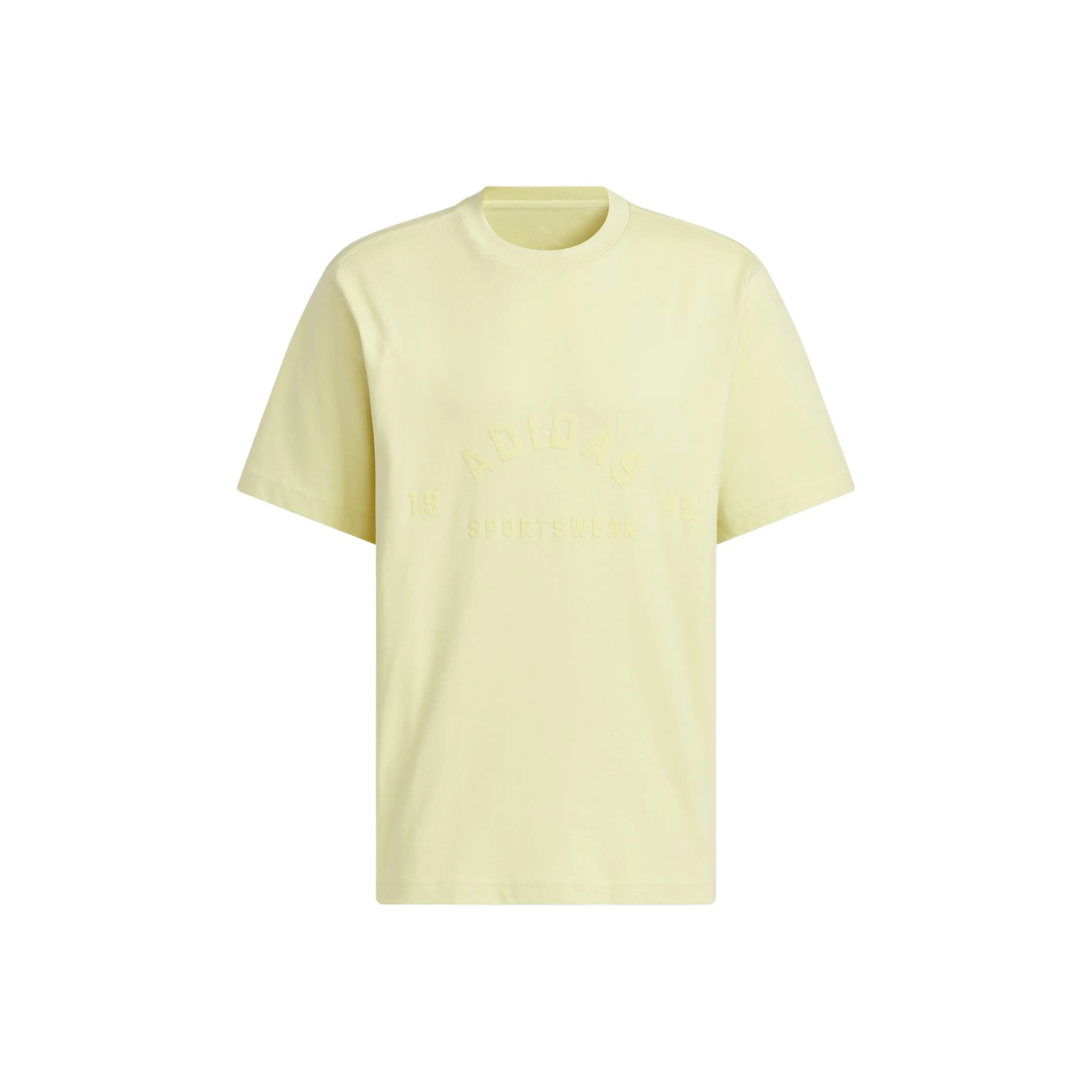 Adidas Lounge GFX T Shirt Men's Powder Yellow