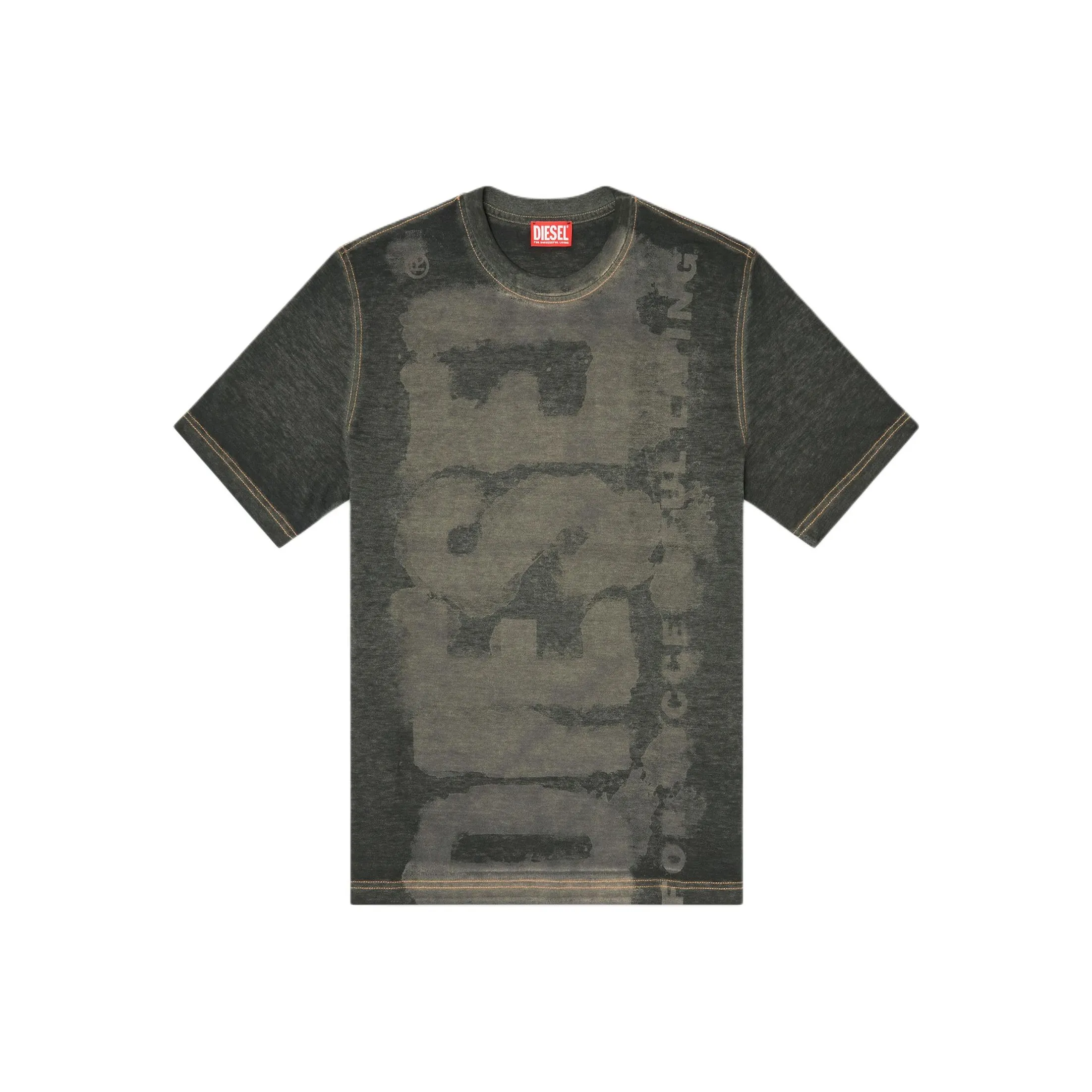 DIESEL Мужские черные T-рубашки