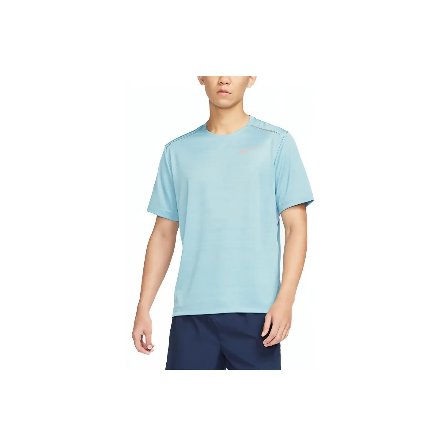 Nike Blue Men's T-Shirts Найк Синий Мужские Футболки
