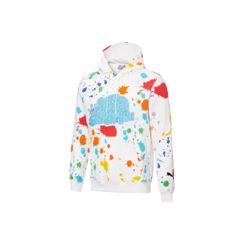 PUMA Sunshine PUMA Nintendo Белый Мужские Свитшоты