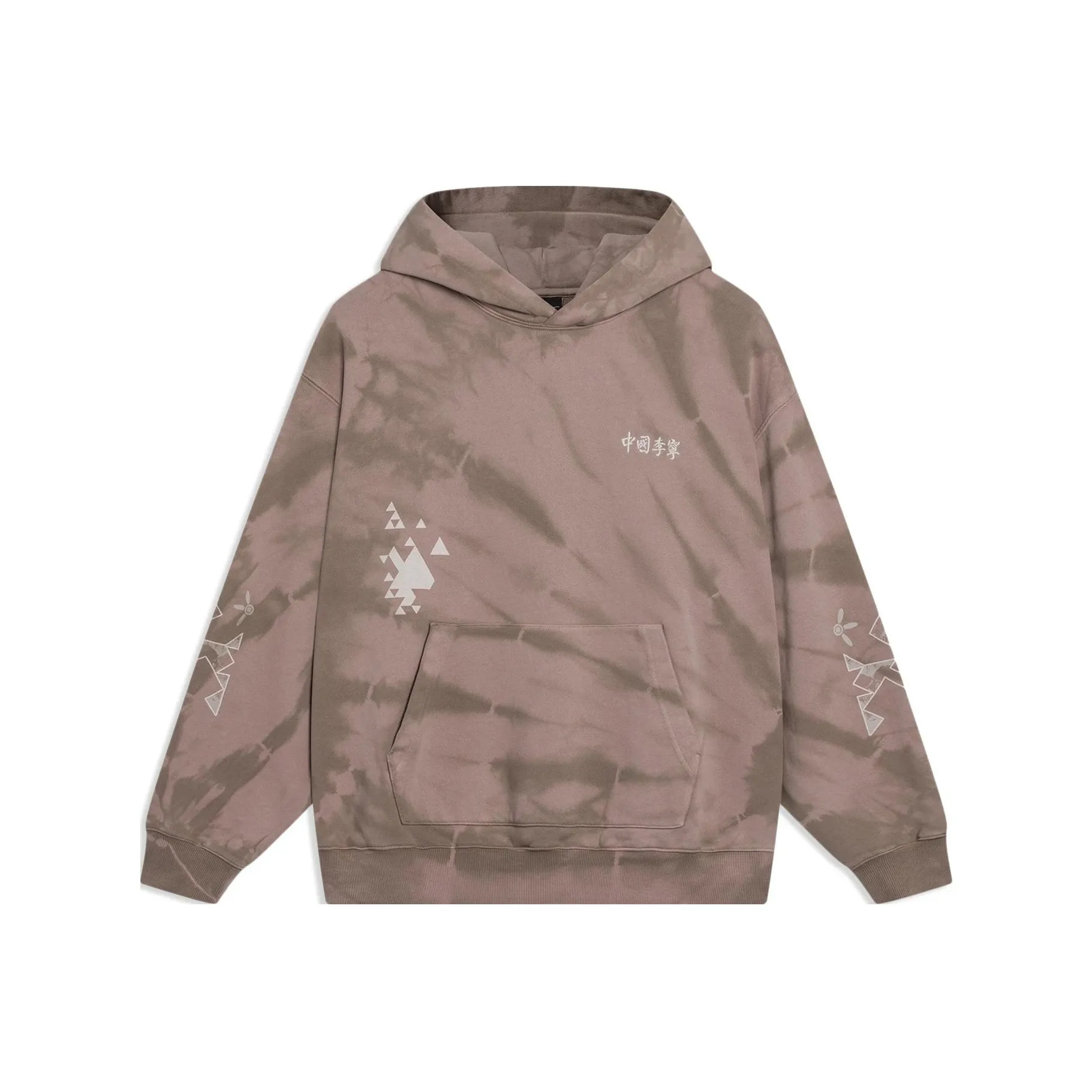 LINING Земляной умбровый Tie Dye Унисекс Толстовки