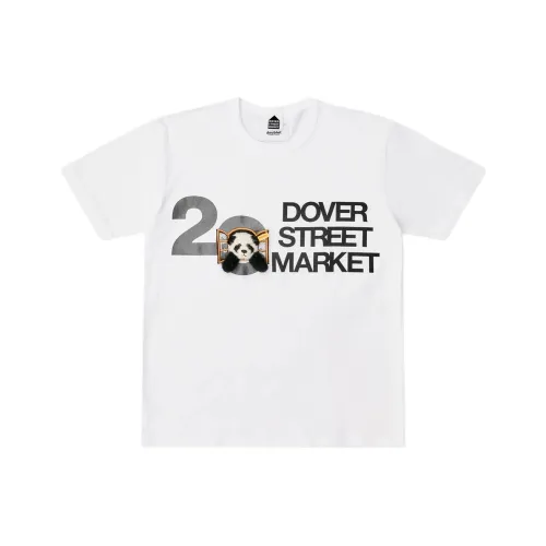 Doublet Белая Унисекс Рубашка T