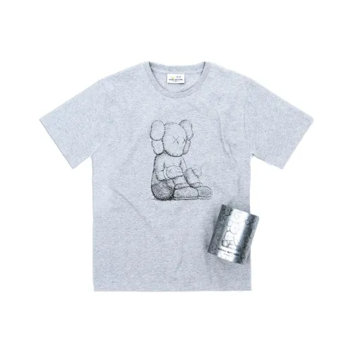 KAWS Серый Унисекс Футболка