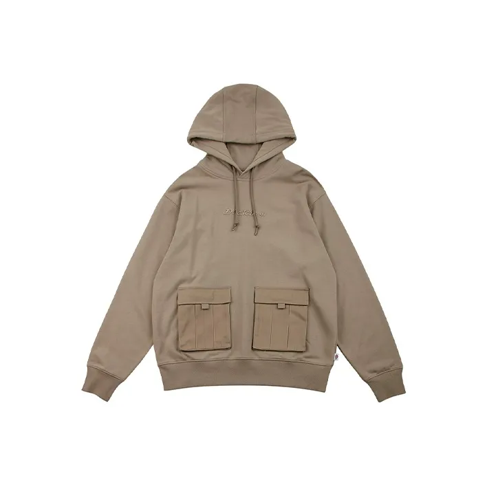 Dickies С капюшоном Стандартный Свитшот Мужской Песочный