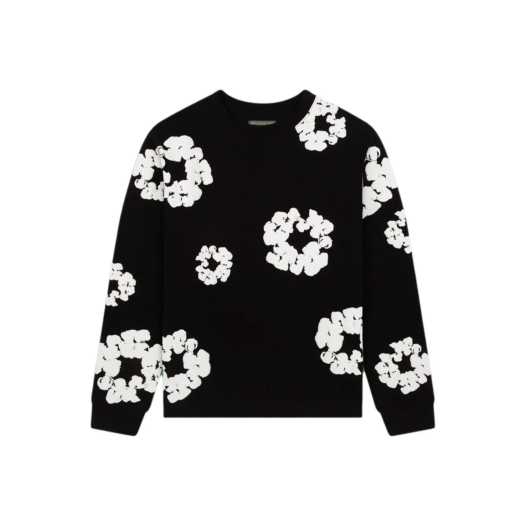 Denim Tears Long Sleeve Wreath Tee