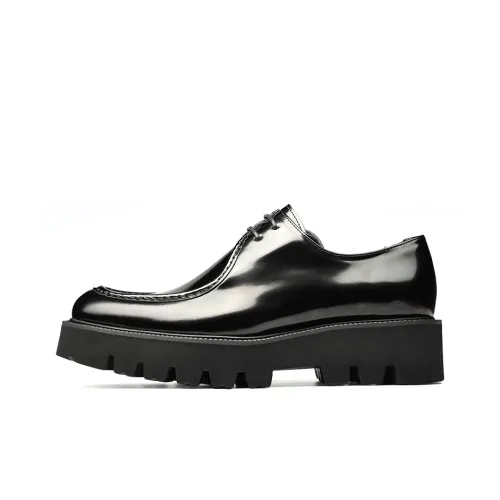 Bansley Мужские повседневные туфли Low Top Черные для мужчин
