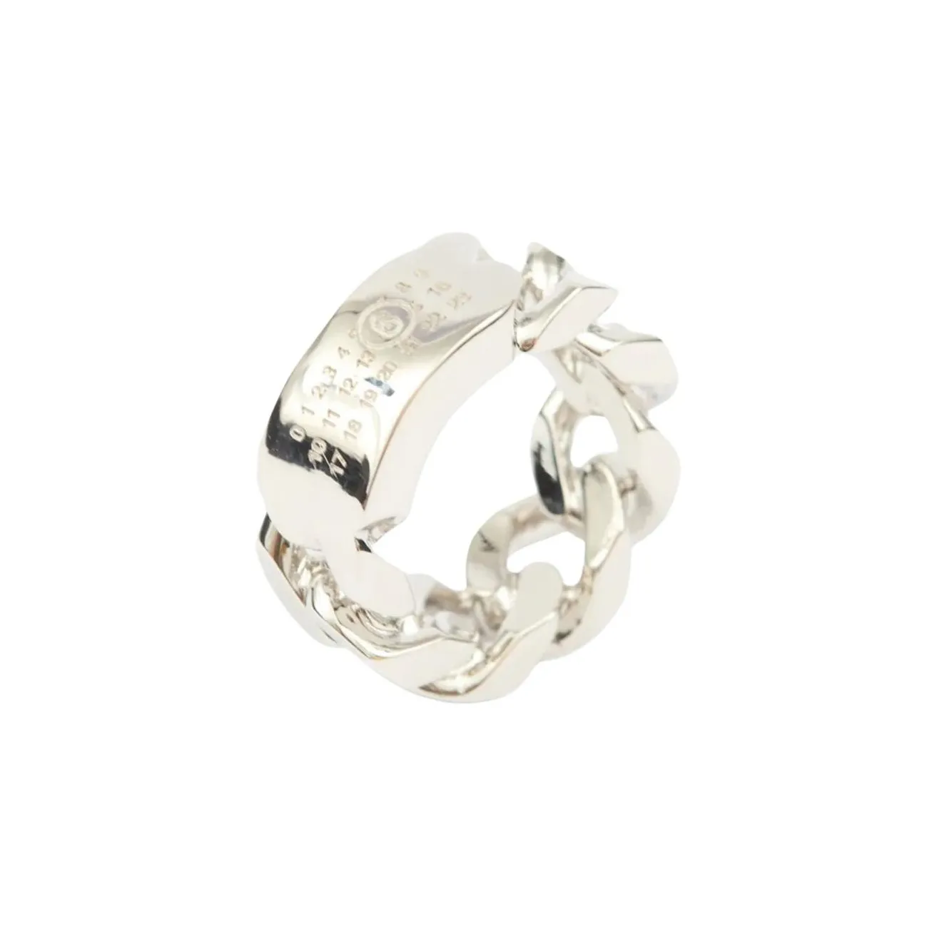 MM6 Maison Margiela Minimal Chain Link Ring
