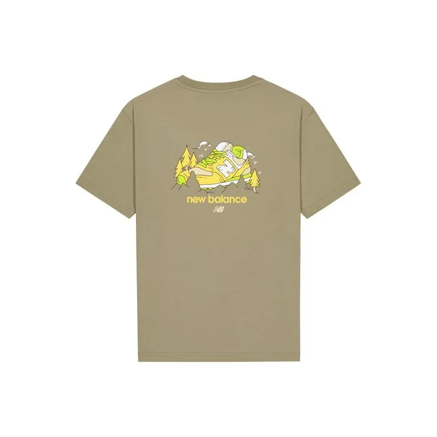 New Balance T Shirt Men's Olive Green