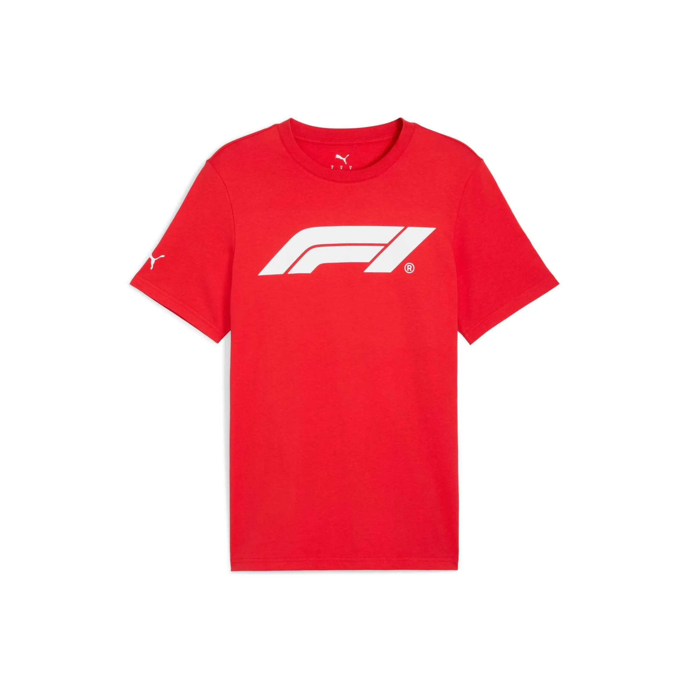 PUMA Red Men's T-Shirts PUMA Красные Мужские Футболки