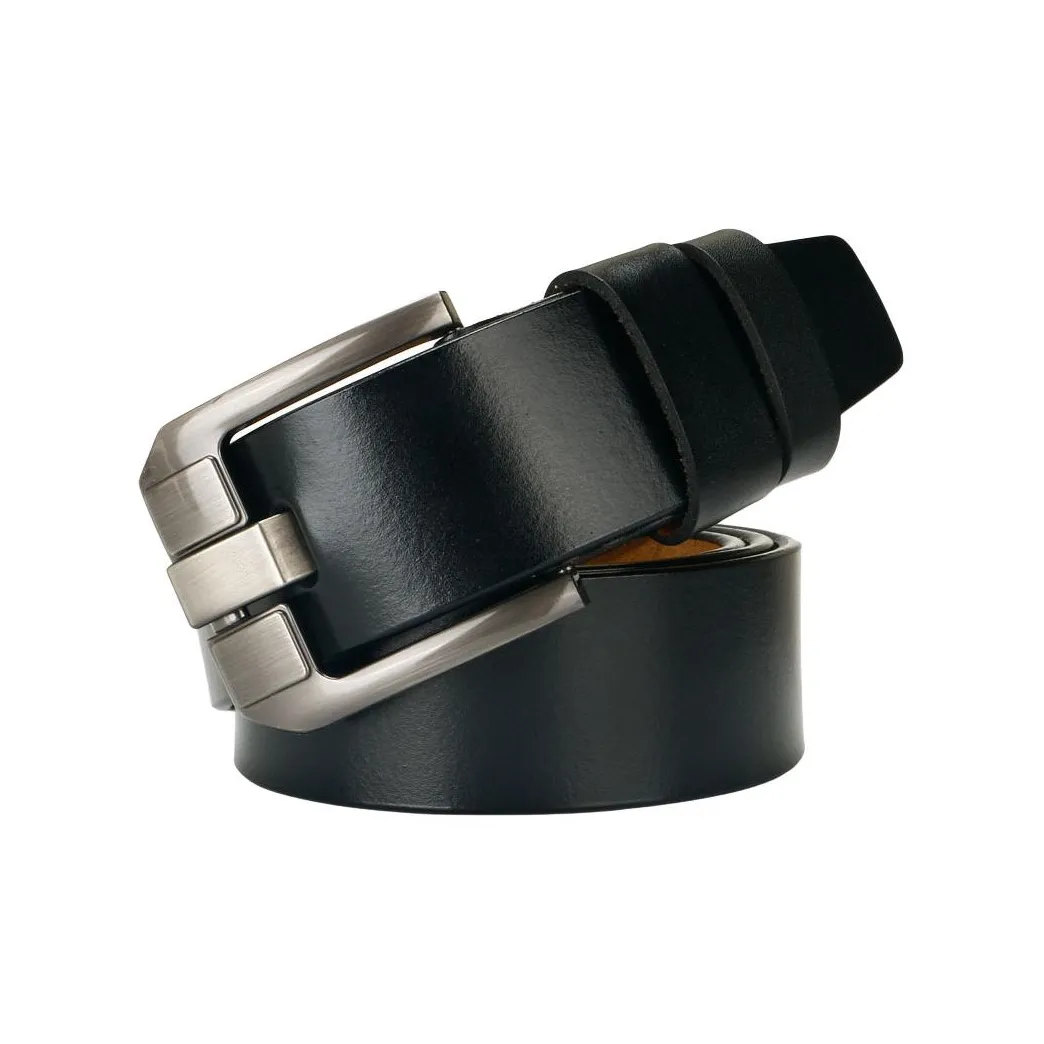 JEANSWEST Ремни из спилок коровьей кожи Мужской 3,5CM