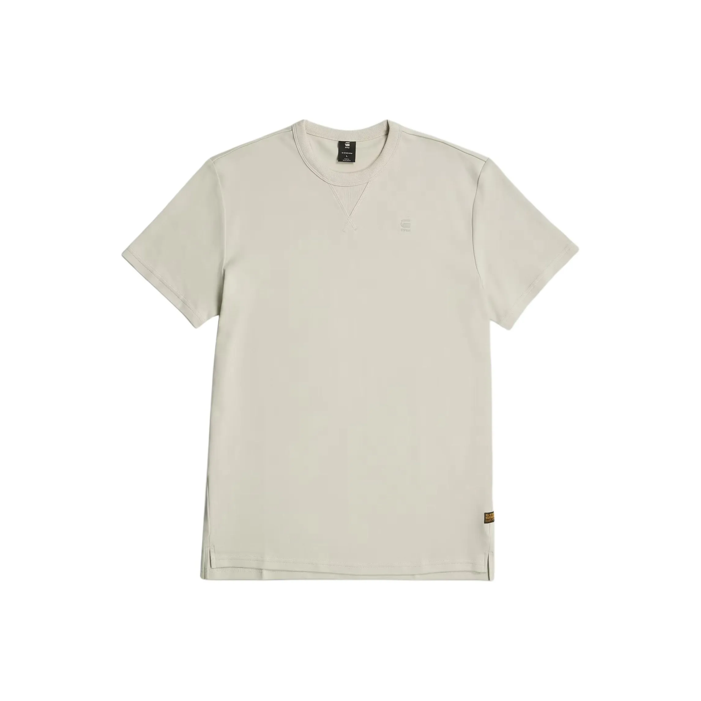 г Звезда RAW T Рубашка Мужская Серый Белый