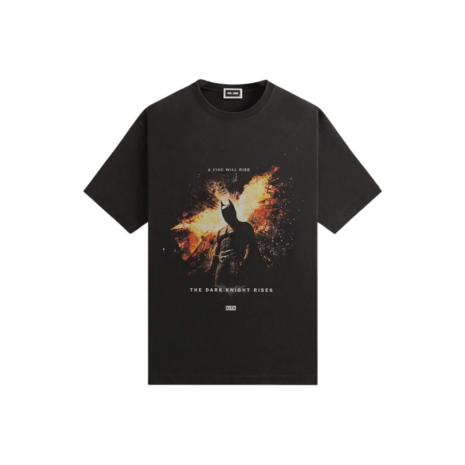 KITH Collaboration Мужская Черная T-Рубашка