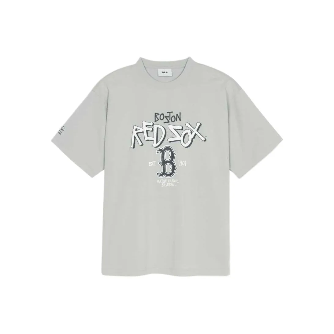 MLB Boston Red Sox T Shirt Unisex Gray