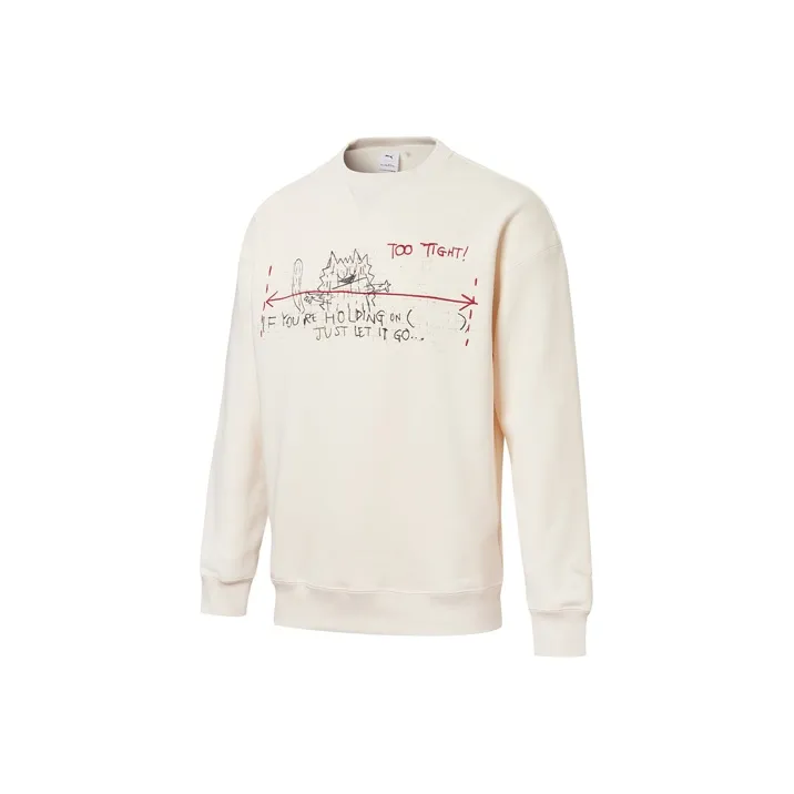 PUMA MICHAEL LAU collaboration Цвет эггнога Мужские Свитшоты